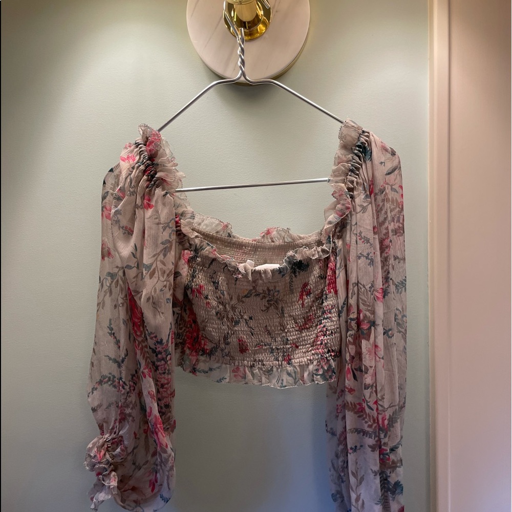 Zimmermann crop top size 0 - Picture 2 of 4